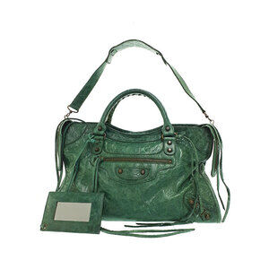 Balenciaga The City Leather Shoulder Bag